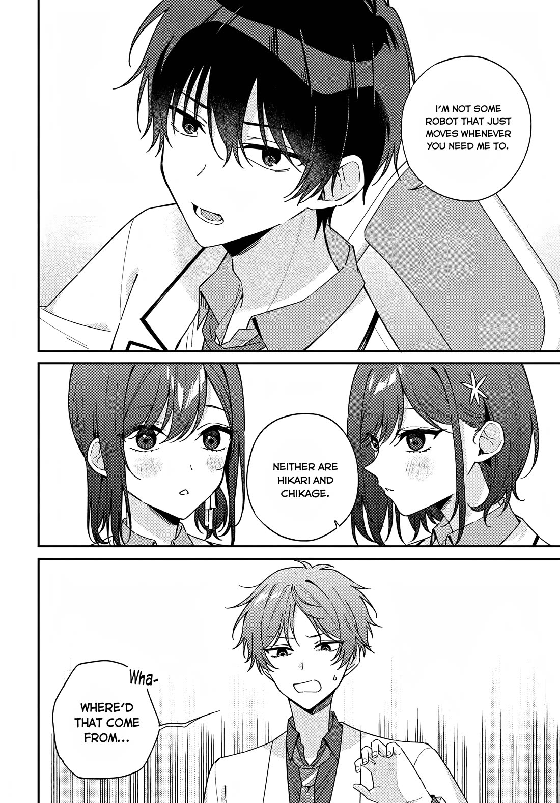 Why Don't You Make the Twins Your "Girlfriend" Together? Chapter 10 page 14 - Chapter 10: What if the poles flipped...?