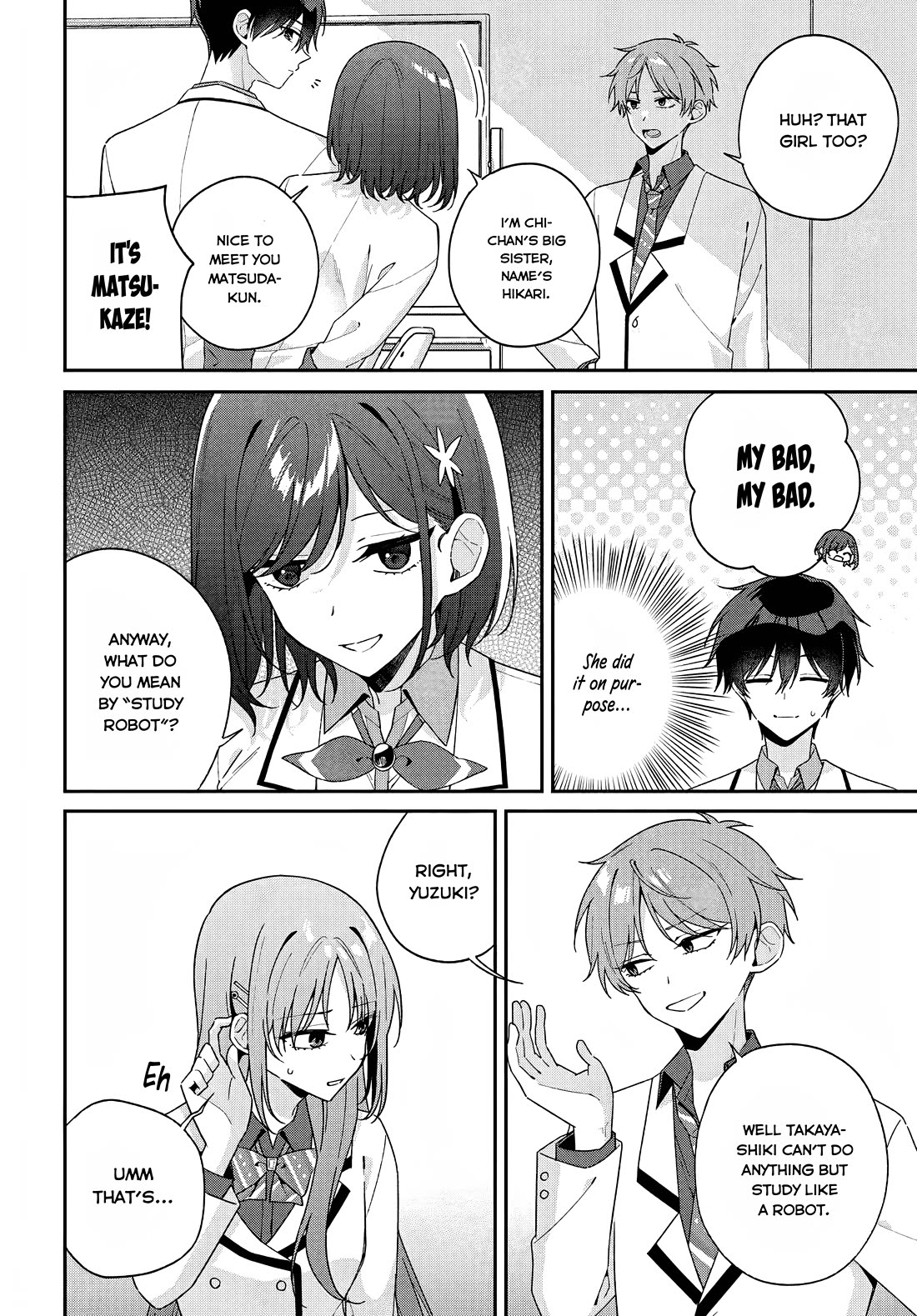 Why Don't You Make the Twins Your "Girlfriend" Together? Chapter 10 page 8 - Chapter 10: What if the poles flipped...?