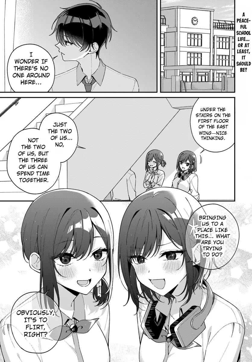 Why Don't You Make the Twins Your "Girlfriend" Together? Chapter 12.1 page 3 - Chapter 12.1: Something's strange...?