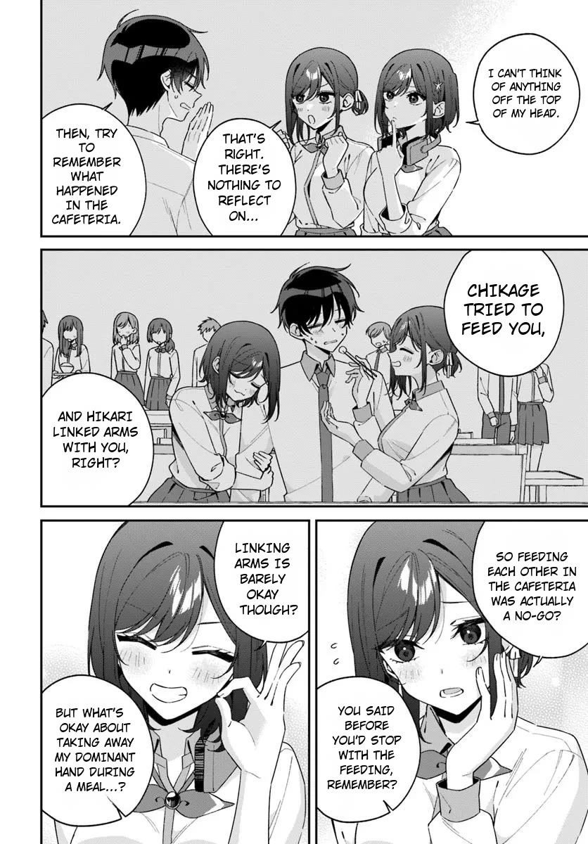 Why Don't You Make the Twins Your "Girlfriend" Together? Chapter 12.1 page 6 - Chapter 12.1: Something's strange...?