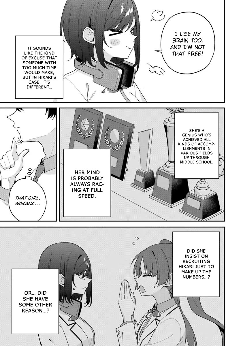Why Don't You Make the Twins Your "Girlfriend" Together? Chapter 13.1 page 15 - Chapter 13.1: Is Hikari Usami in the newspaper club...?