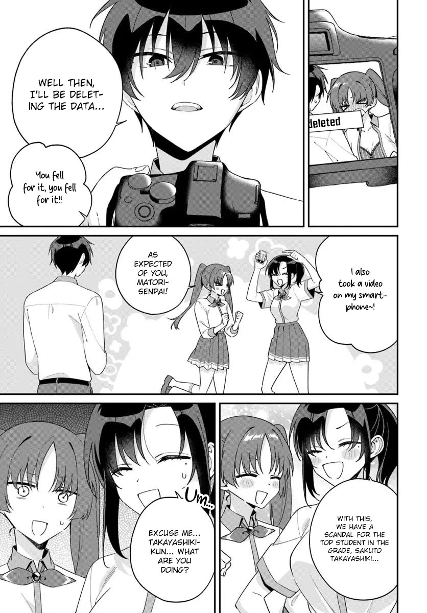 Why Don't You Make the Twins Your "Girlfriend" Together? Chapter 15.1 page 11 - Chapter 15.1: In a variety of pinches...?