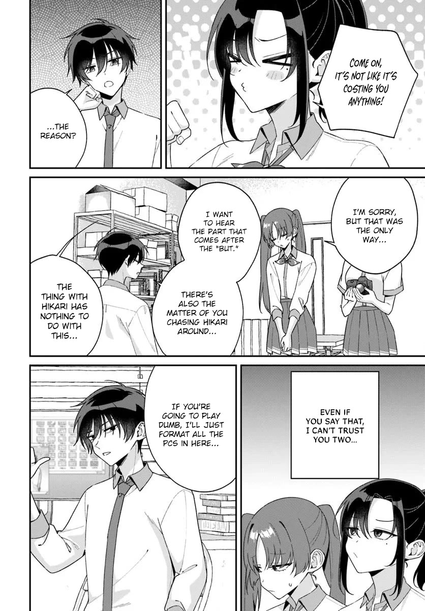Why Don't You Make the Twins Your "Girlfriend" Together? Chapter 15.1 page 14 - Chapter 15.1: In a variety of pinches...?