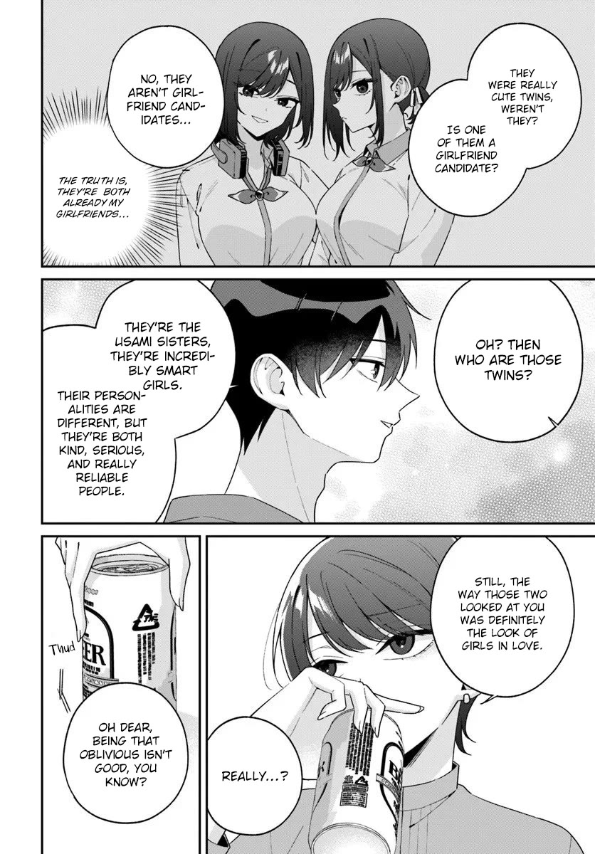 Why Don't You Make the Twins Your "Girlfriend" Together? Chapter 16.1 page 10 - Chapter 16.1: A kiss over a problem...?