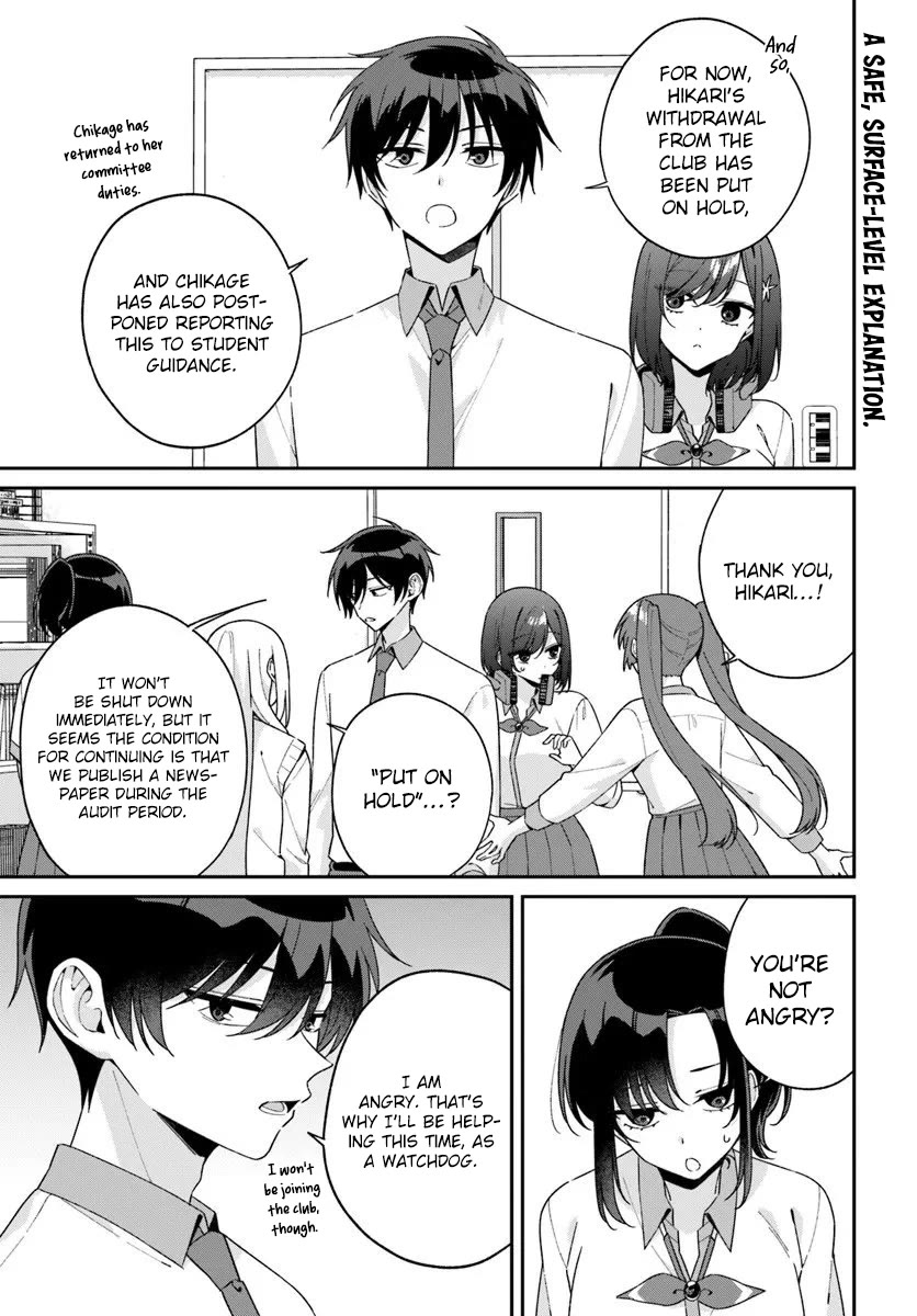 Why Don't You Make the Twins Your "Girlfriend" Together? Chapter 16.1 page 3 - Chapter 16.1: A kiss over a problem...?