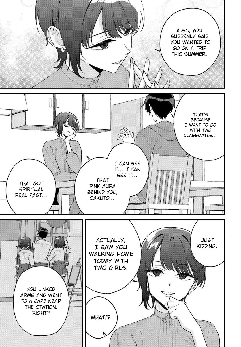 Why Don't You Make the Twins Your "Girlfriend" Together? Chapter 16.1 page 9 - Chapter 16.1: A kiss over a problem...?