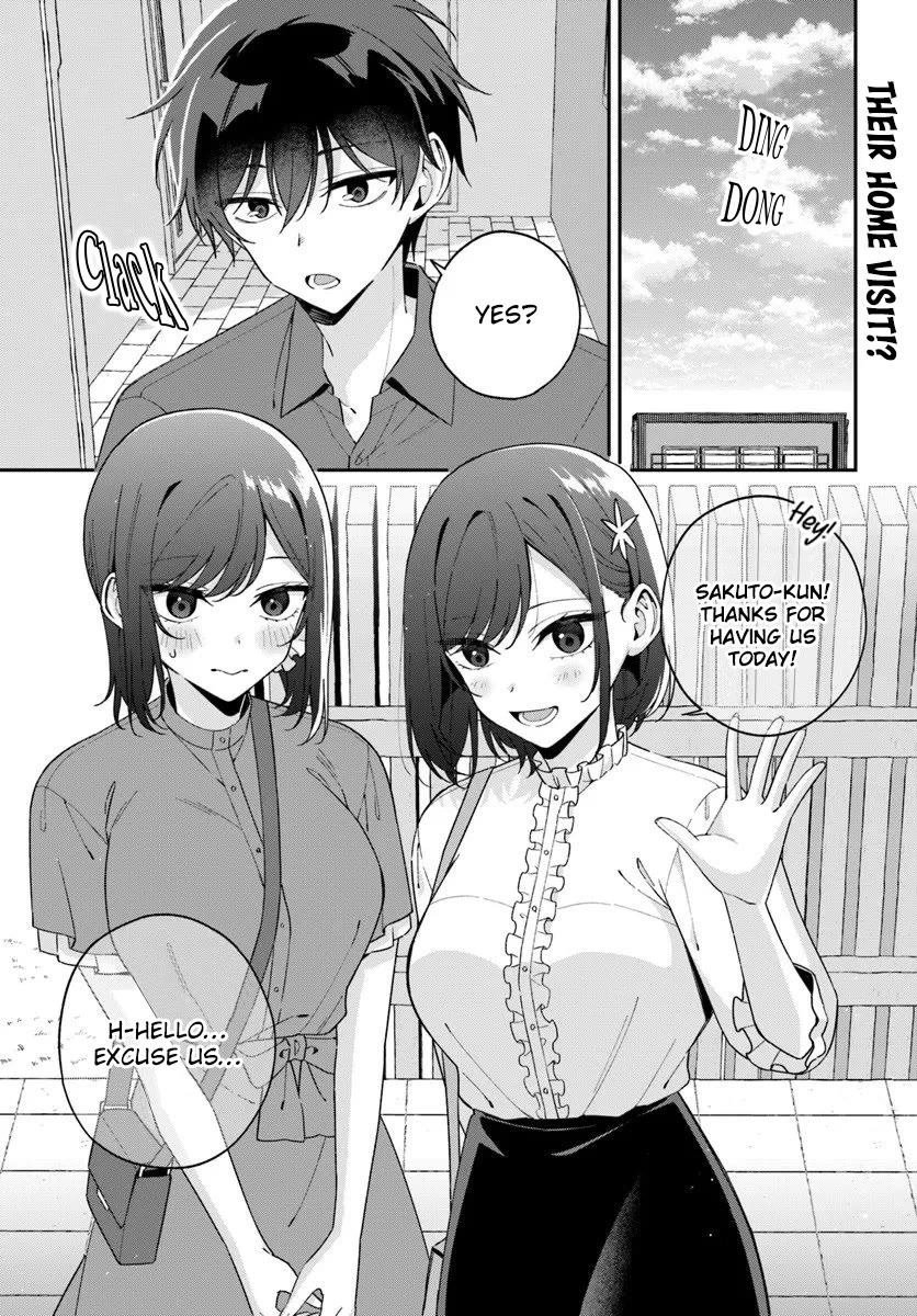 Why Don't You Make the Twins Your "Girlfriend" Together? Chapter 17.1 page 3 - Chapter 17.1: At their boyfriend's house...?
