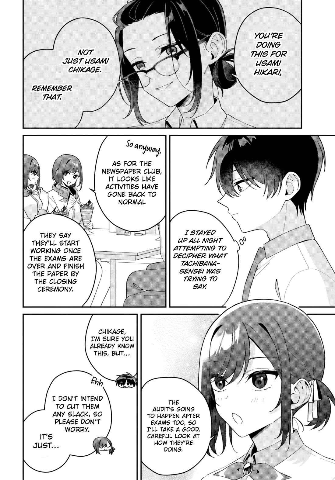 Why Don't You Make the Twins Your "Girlfriend" Together? Chapter 19.1 page 4 - Chapter 19.1: During the testing period a lot happened...?