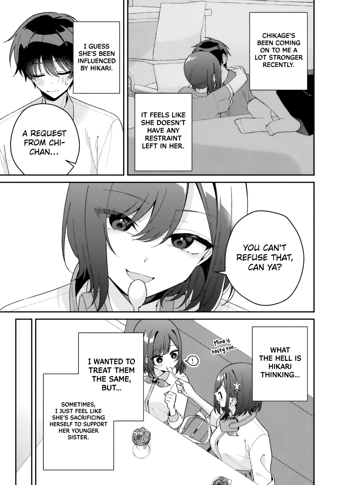Why Don't You Make the Twins Your "Girlfriend" Together? Chapter 19.1 page 7 - Chapter 19.1: During the testing period a lot happened...?