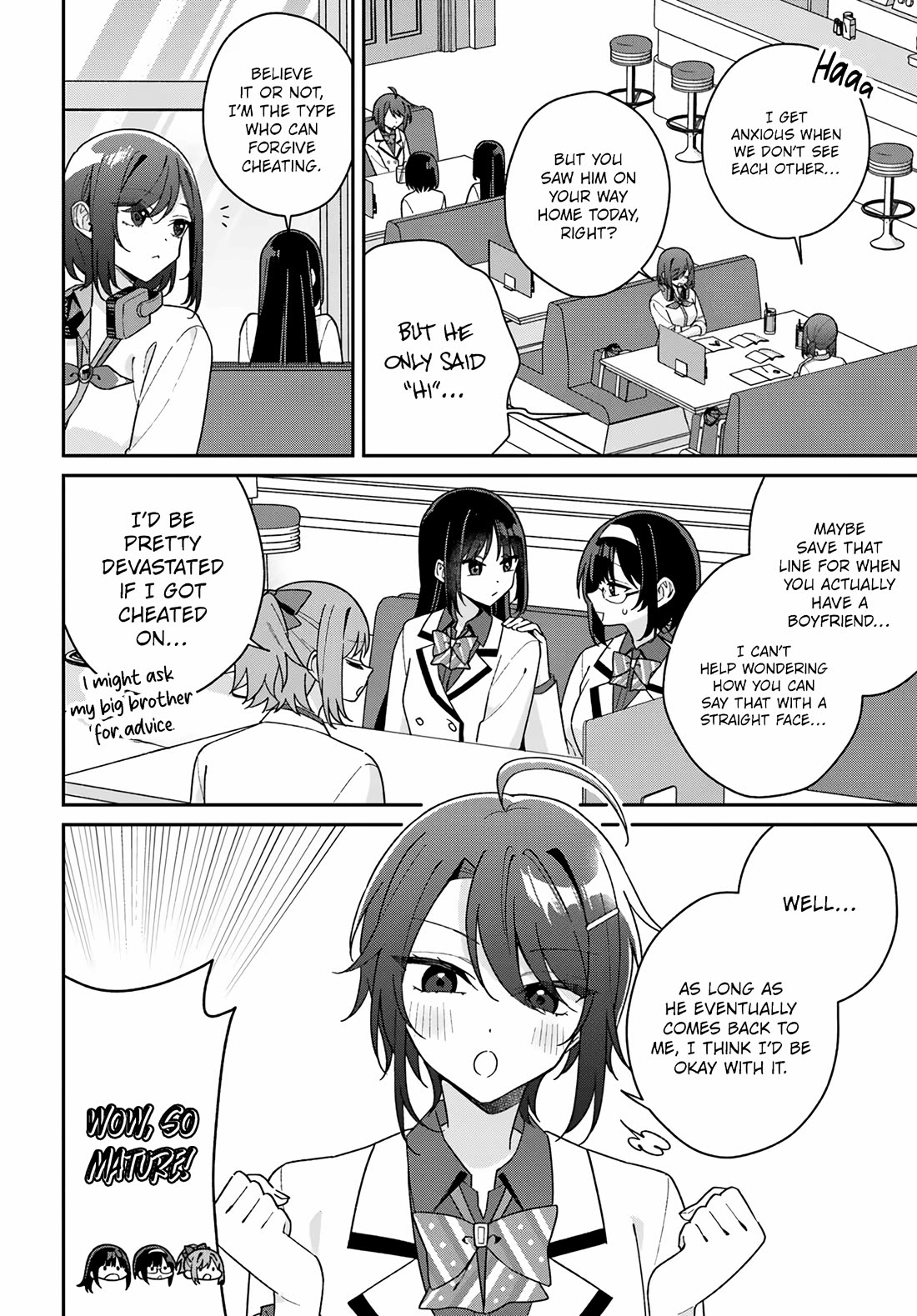 Why Don't You Make the Twins Your "Girlfriend" Together? Chapter 20.5 page 3 - Chapter 20.5: Twin Talk Episode 8: In the middle of studying for tests...? (2)