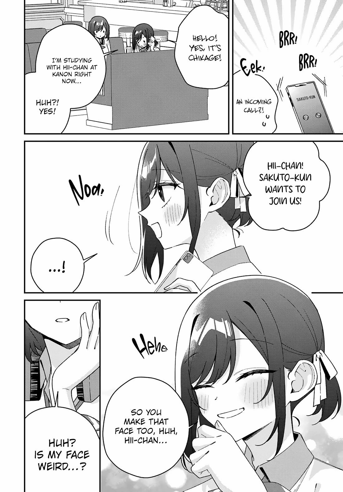 Why Don't You Make the Twins Your "Girlfriend" Together? Chapter 20.5 page 5 - Chapter 20.5: Twin Talk Episode 8: In the middle of studying for tests...? (2)