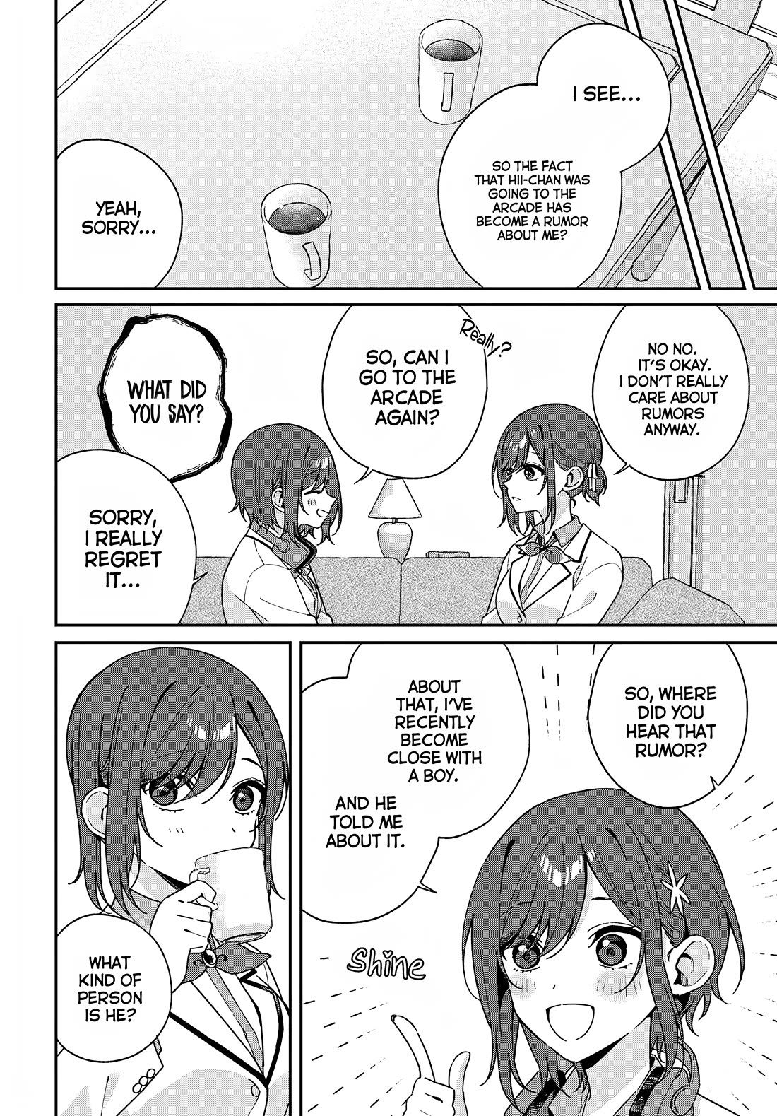Why Don't You Make the Twins Your "Girlfriend" Together? Chapter 3.5 page 2 - Chapter 3.5: Twin talk 2: The person each other likes...?