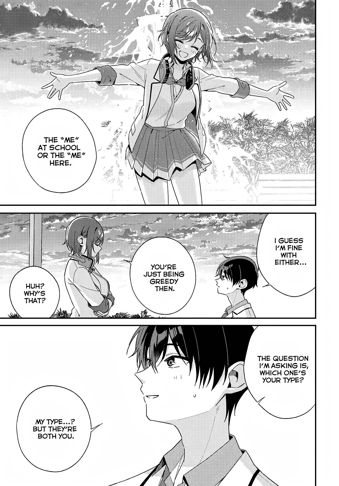 Why Don't You Make the Twins Your "Girlfriend" Together? Chapter 3 page 13 - Chapter 3: Try to figure it out...?