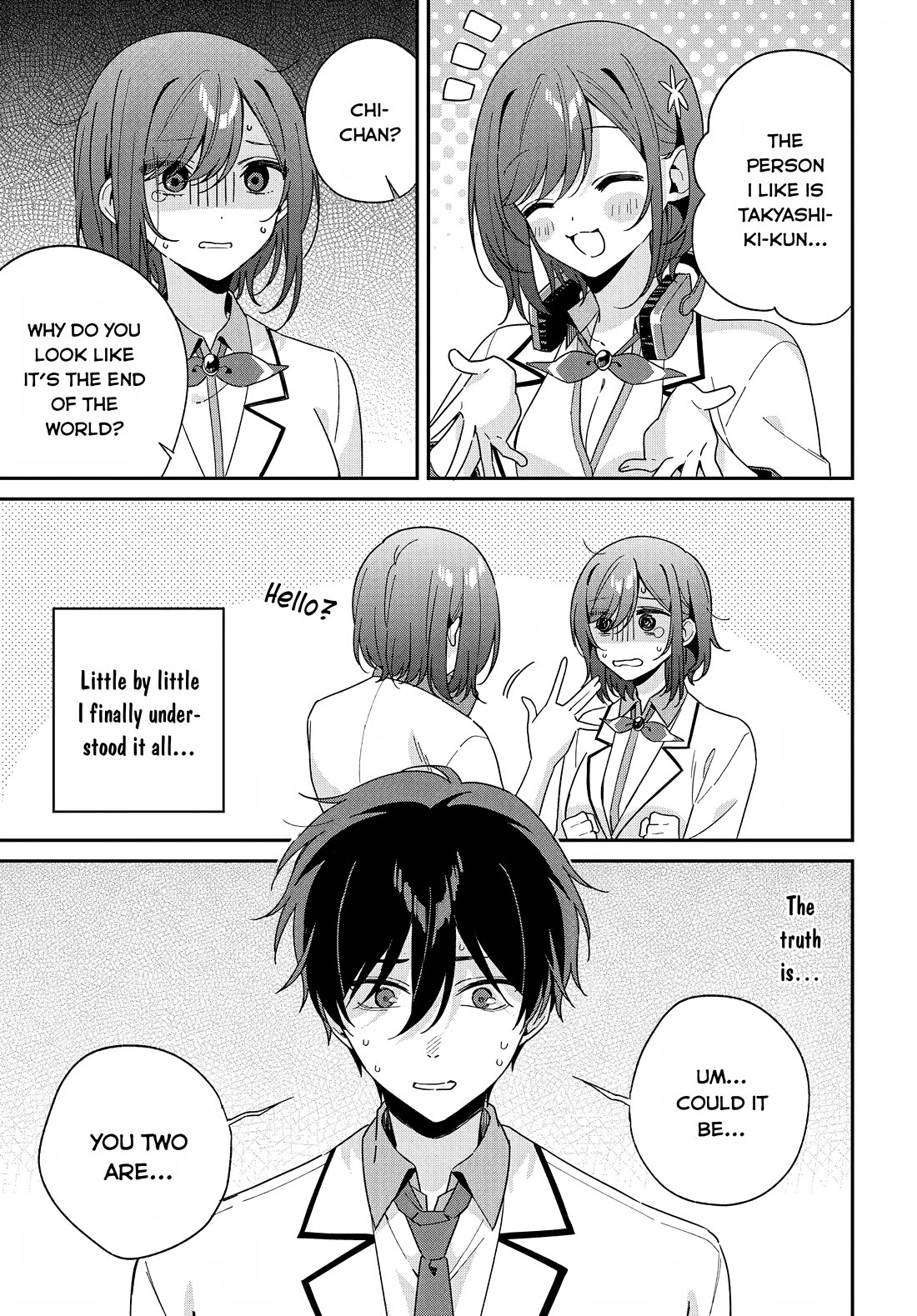 Why Don't You Make the Twins Your "Girlfriend" Together? Chapter 4 page 30 - Chapter 4: The one that was wasting your time solving was....?