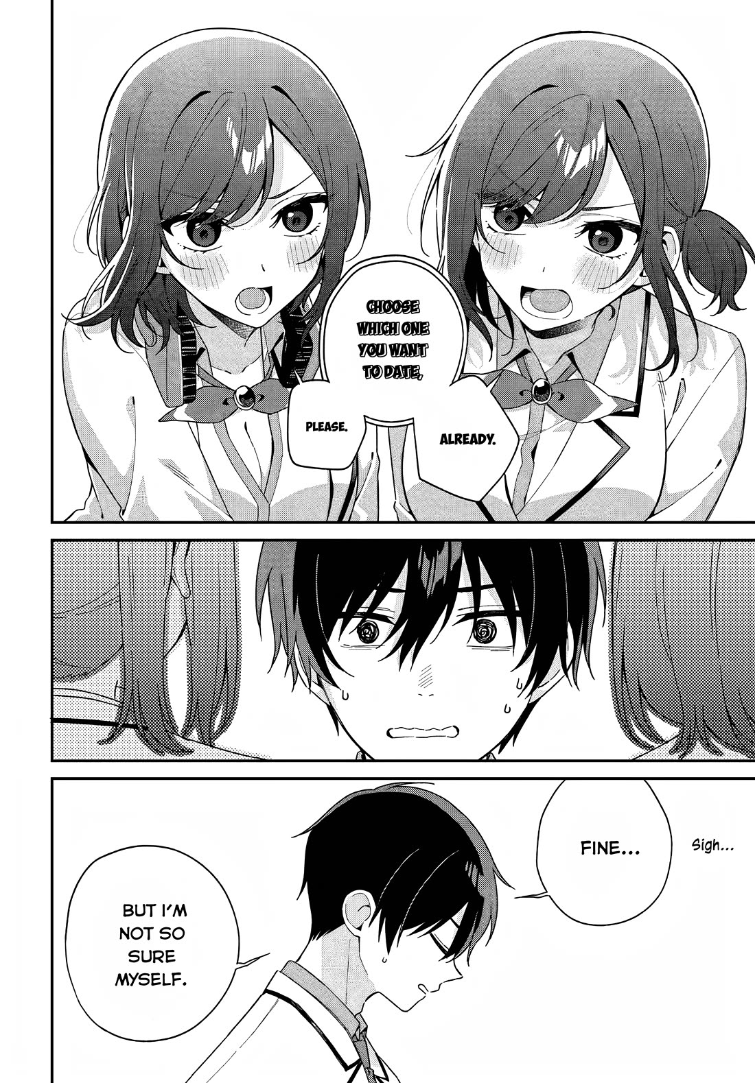Why Don't You Make the Twins Your "Girlfriend" Together? Chapter 5 page 11 - Chapter 5: Both Twins at Once...?