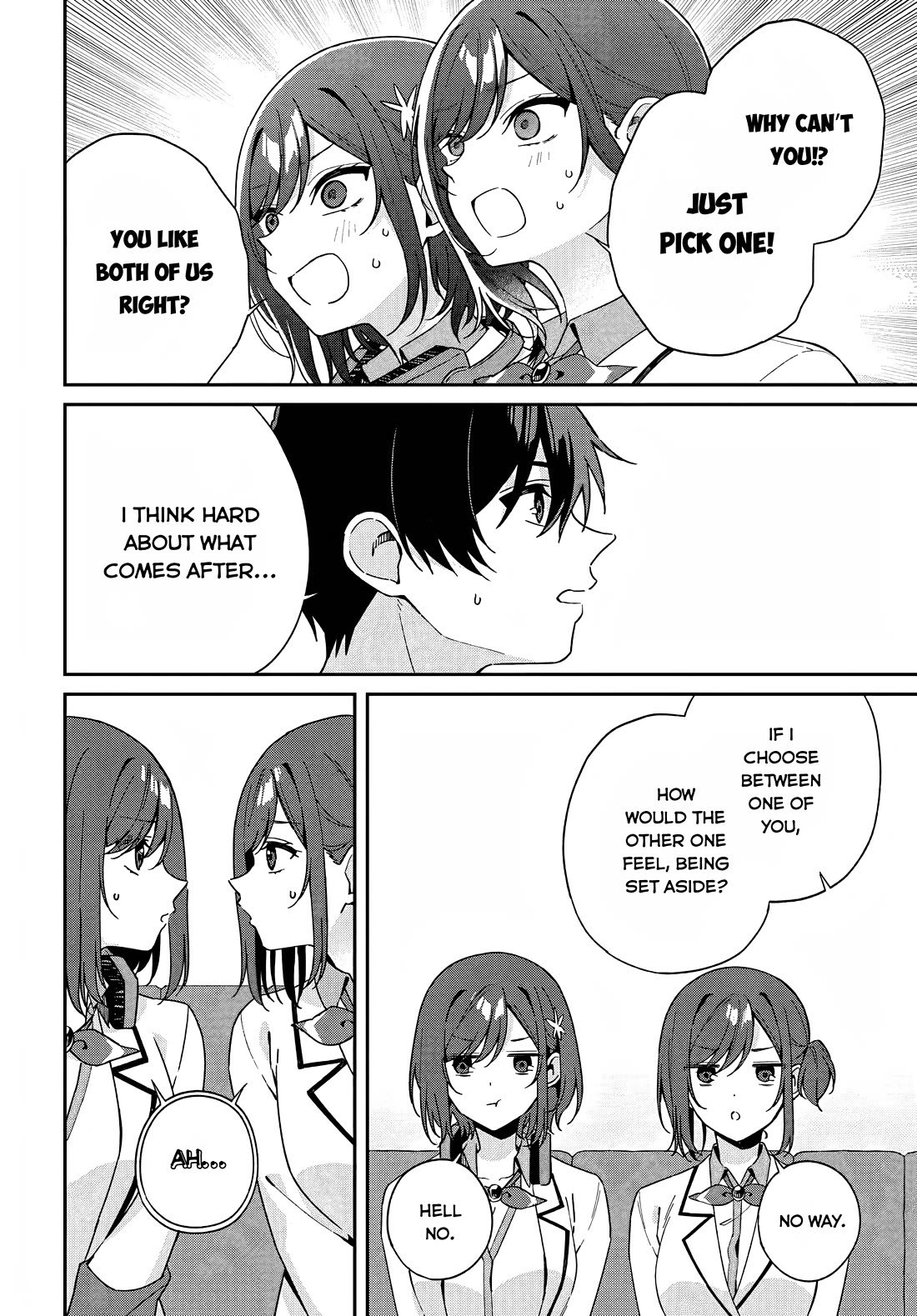 Why Don't You Make the Twins Your "Girlfriend" Together? Chapter 5 page 17 - Chapter 5: Both Twins at Once...?