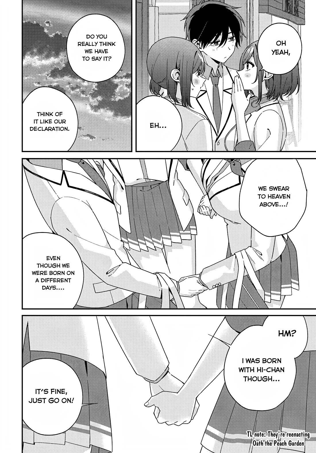 Why Don't You Make the Twins Your "Girlfriend" Together? Chapter 5 page 30 - Chapter 5: Both Twins at Once...?