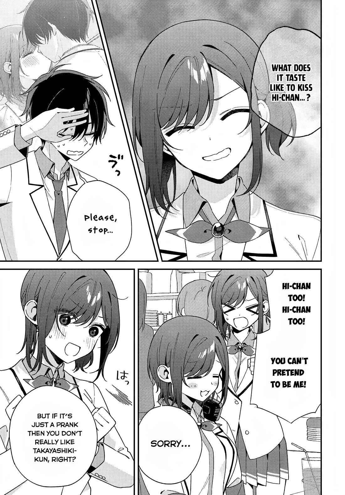 Why Don't You Make the Twins Your "Girlfriend" Together? Chapter 5 page 6 - Chapter 5: Both Twins at Once...?