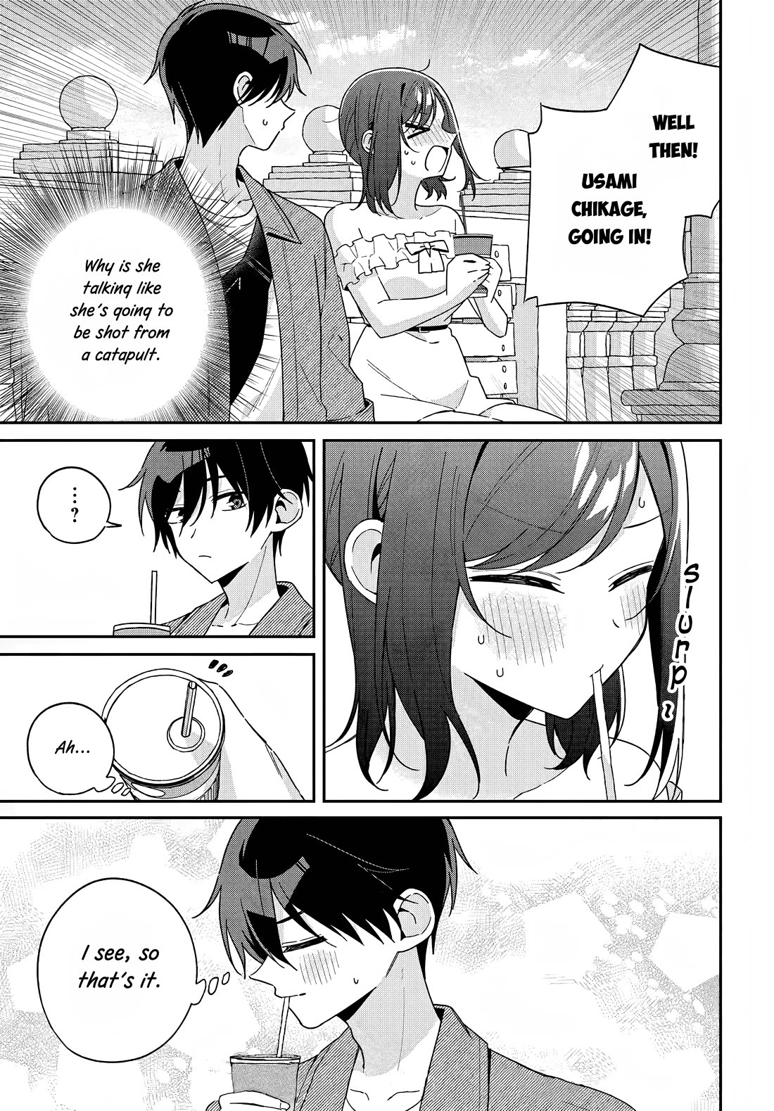 Why Don't You Make the Twins Your "Girlfriend" Together? Chapter 6 page 13 - Chapter 6: Usami Chikage is a genius...?