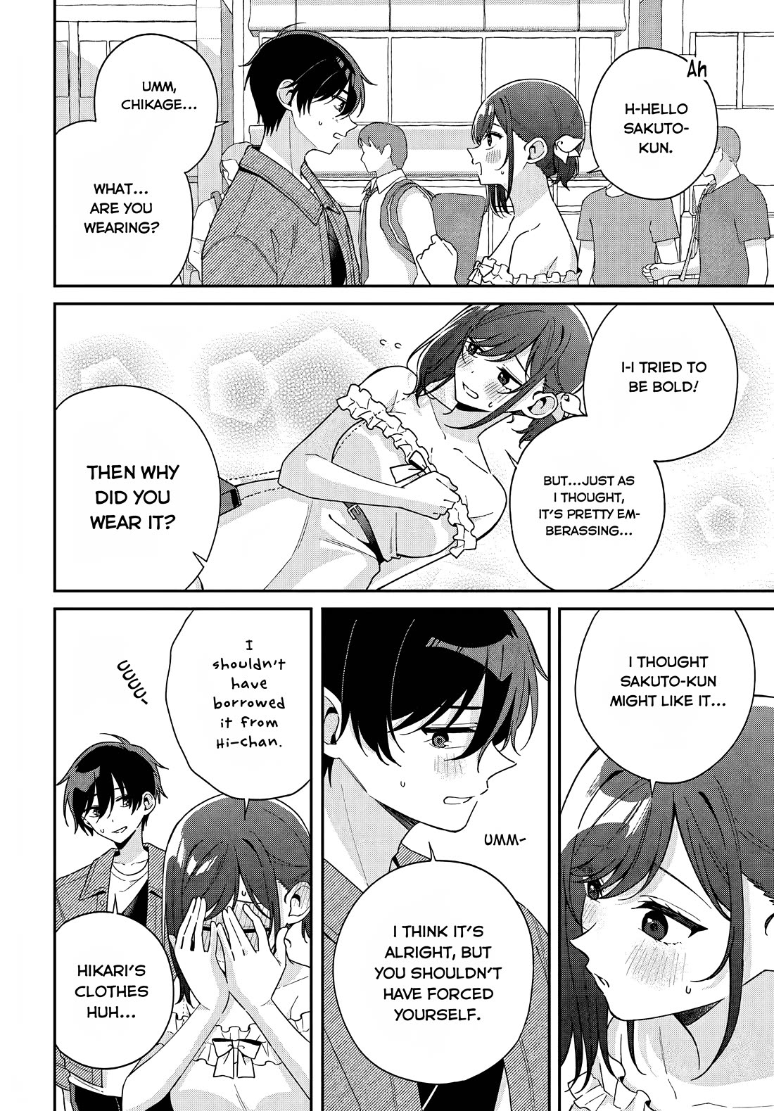 Why Don't You Make the Twins Your "Girlfriend" Together? Chapter 6 page 4 - Chapter 6: Usami Chikage is a genius...?