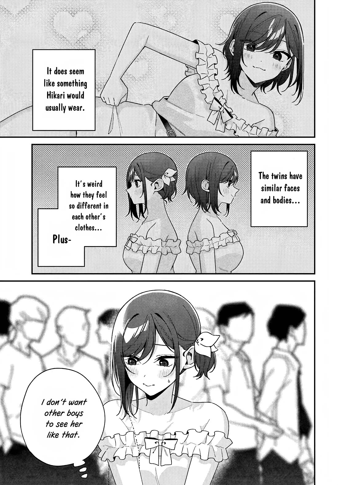 Why Don't You Make the Twins Your "Girlfriend" Together? Chapter 6 page 5 - Chapter 6: Usami Chikage is a genius...?