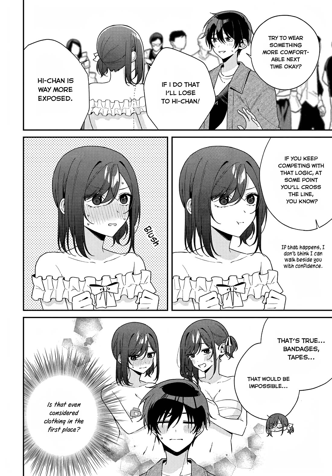 Why Don't You Make the Twins Your "Girlfriend" Together? Chapter 6 page 6 - Chapter 6: Usami Chikage is a genius...?