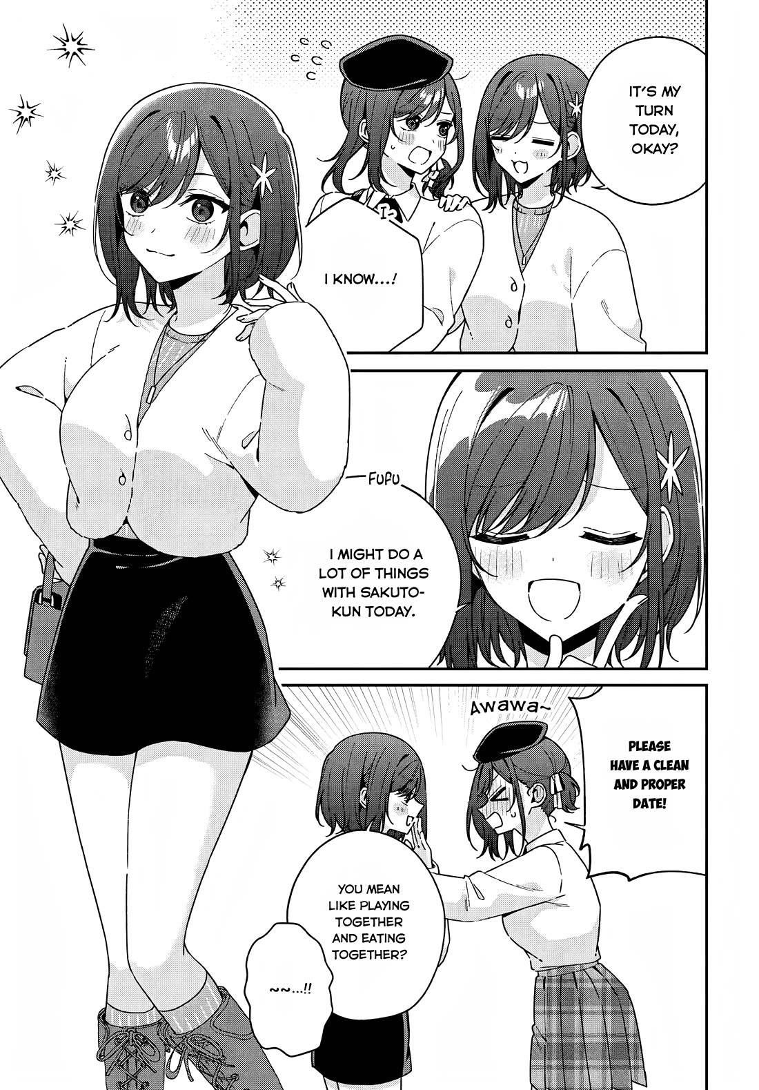 Why Don't You Make the Twins Your "Girlfriend" Together? Chapter 7 page 9 - Chapter 7: Hikari's first date is...?
