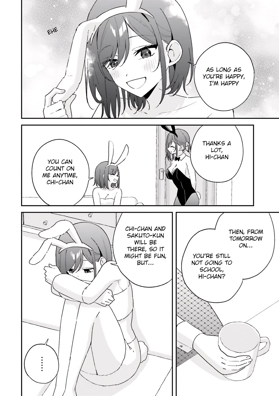 Why Don't You Make the Twins Your "Girlfriend" Together? Chapter 8.5 page 2 - Chapter 8.5: Twin talk (4): From tomorrow on...