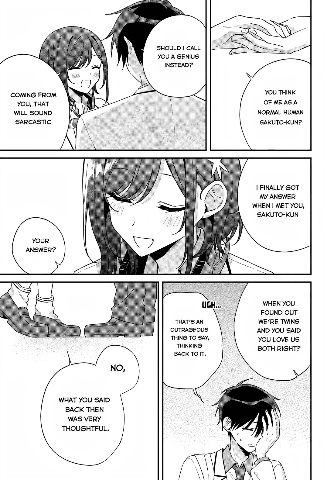 Why Don't You Make the Twins Your "Girlfriend" Together? Chapter 9 page 28 - Chapter 9: Past and present