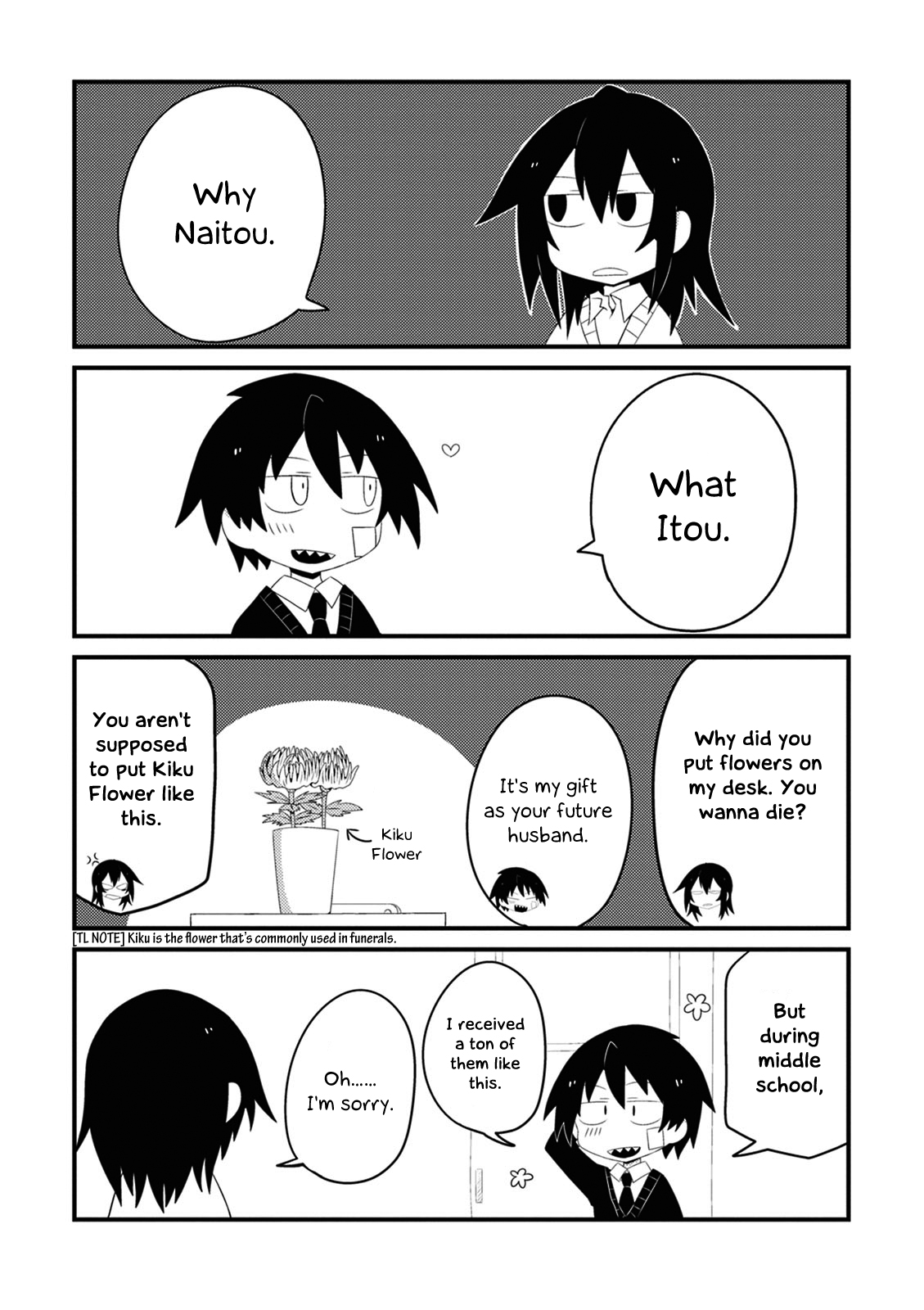 Why Naitou Chapter 1 page 8 - Chapter 1 : It's chapter 1