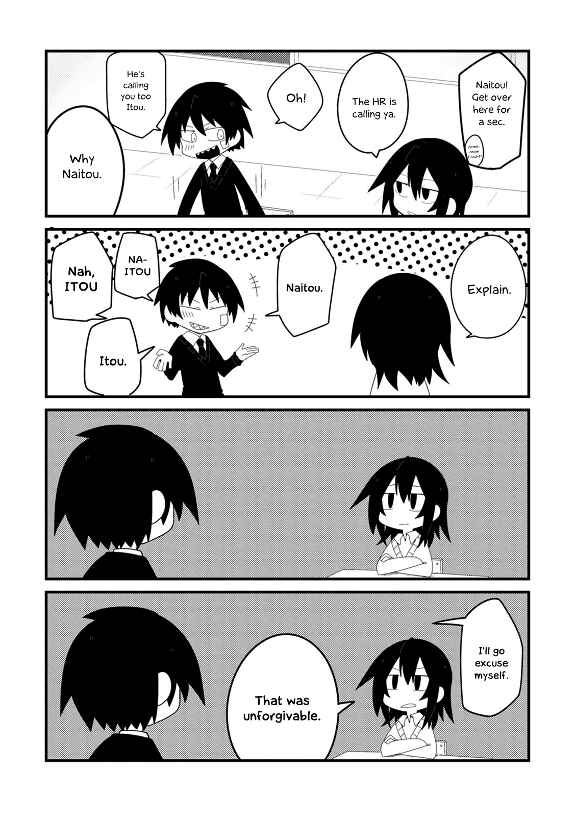 Why Naitou Chapter 2 page 10 - Chapter 2 : It's chapter 2