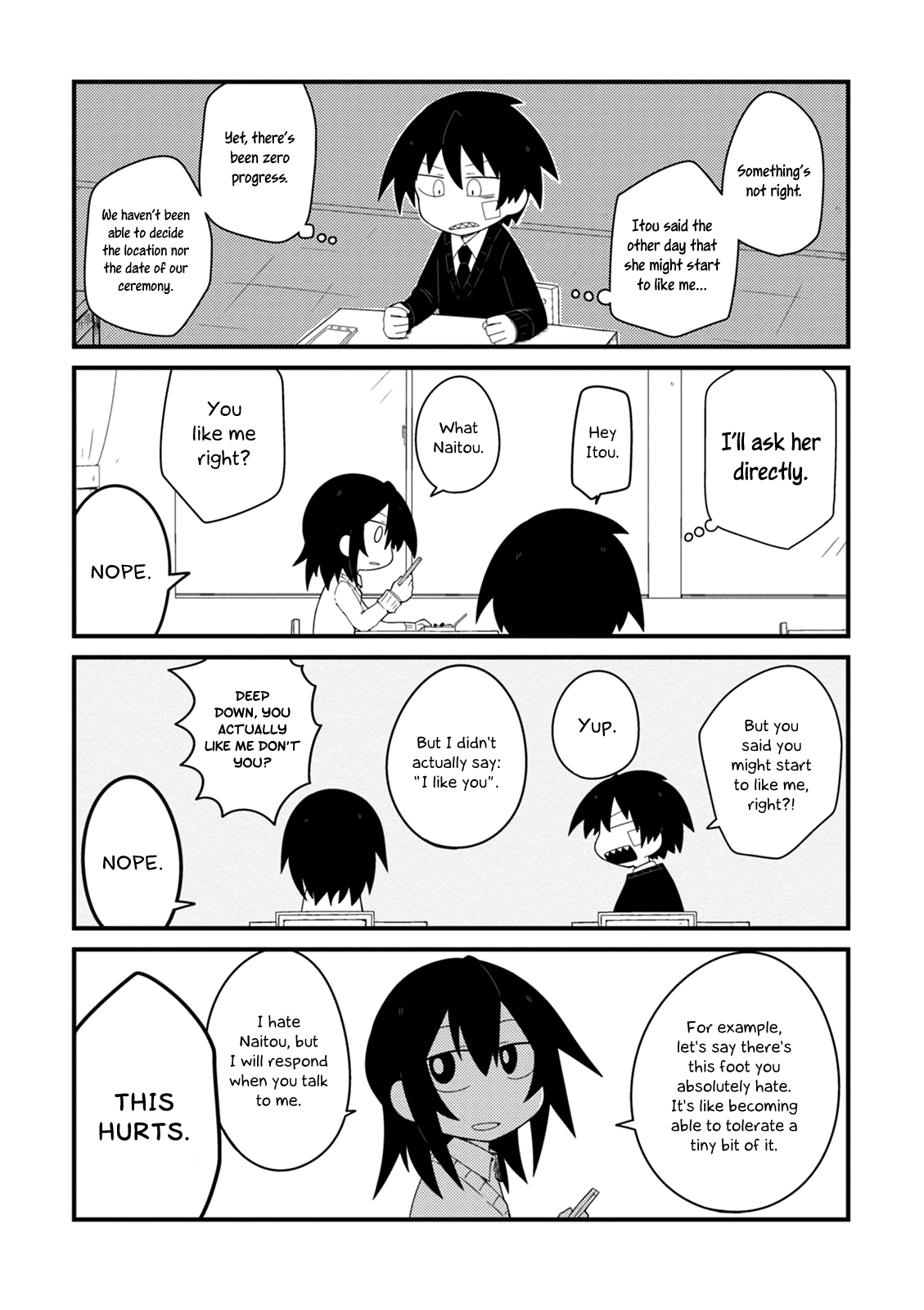 Why Naitou Chapter 2 page 6 - Chapter 2 : It's chapter 2