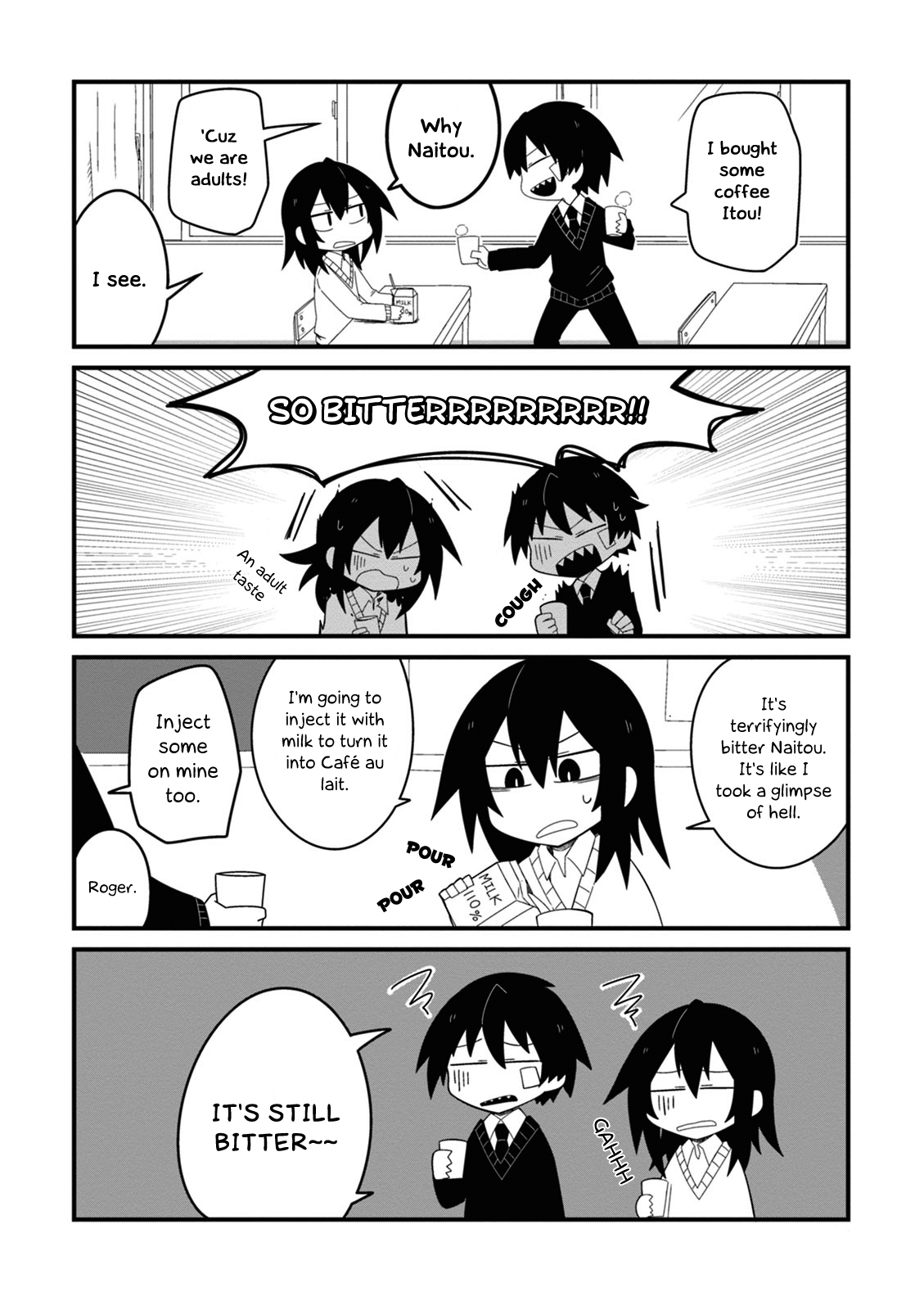 Why Naitou Chapter 3 page 10 - Chapter 3 : It's chapter 3