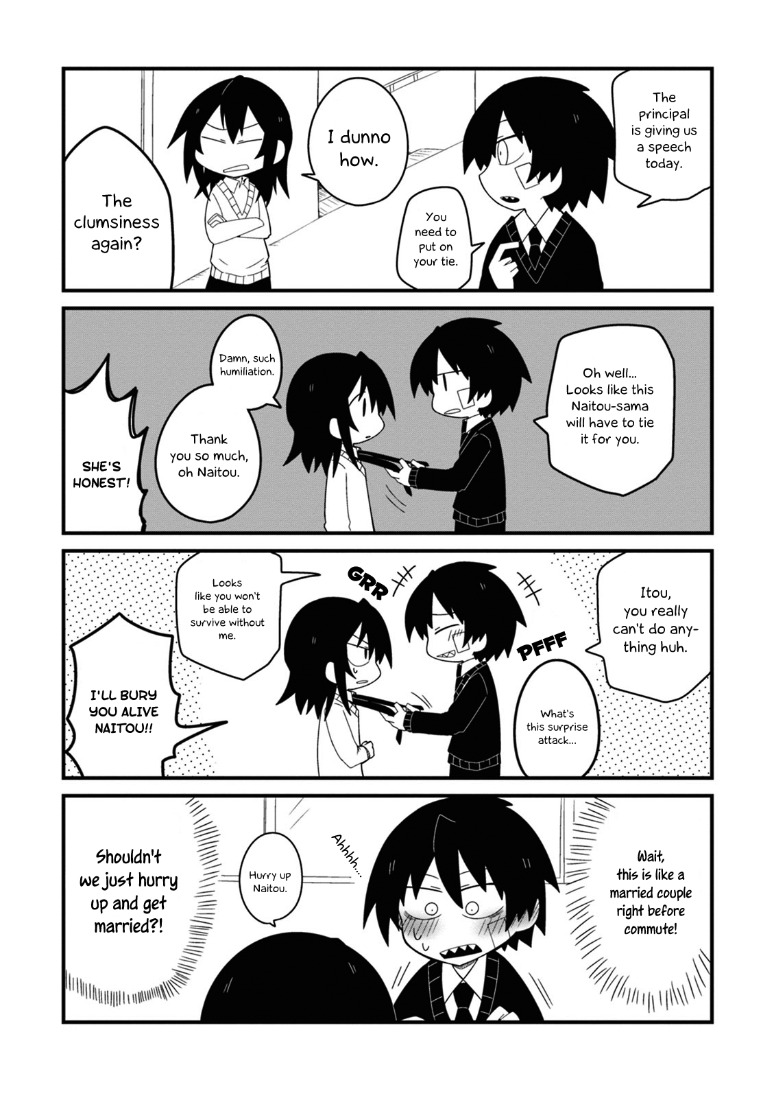 Why Naitou Chapter 3 page 15 - Chapter 3 : It's chapter 3