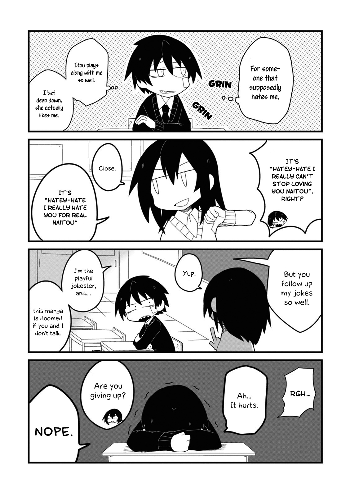 Why Naitou Chapter 3 page 17 - Chapter 3 : It's chapter 3