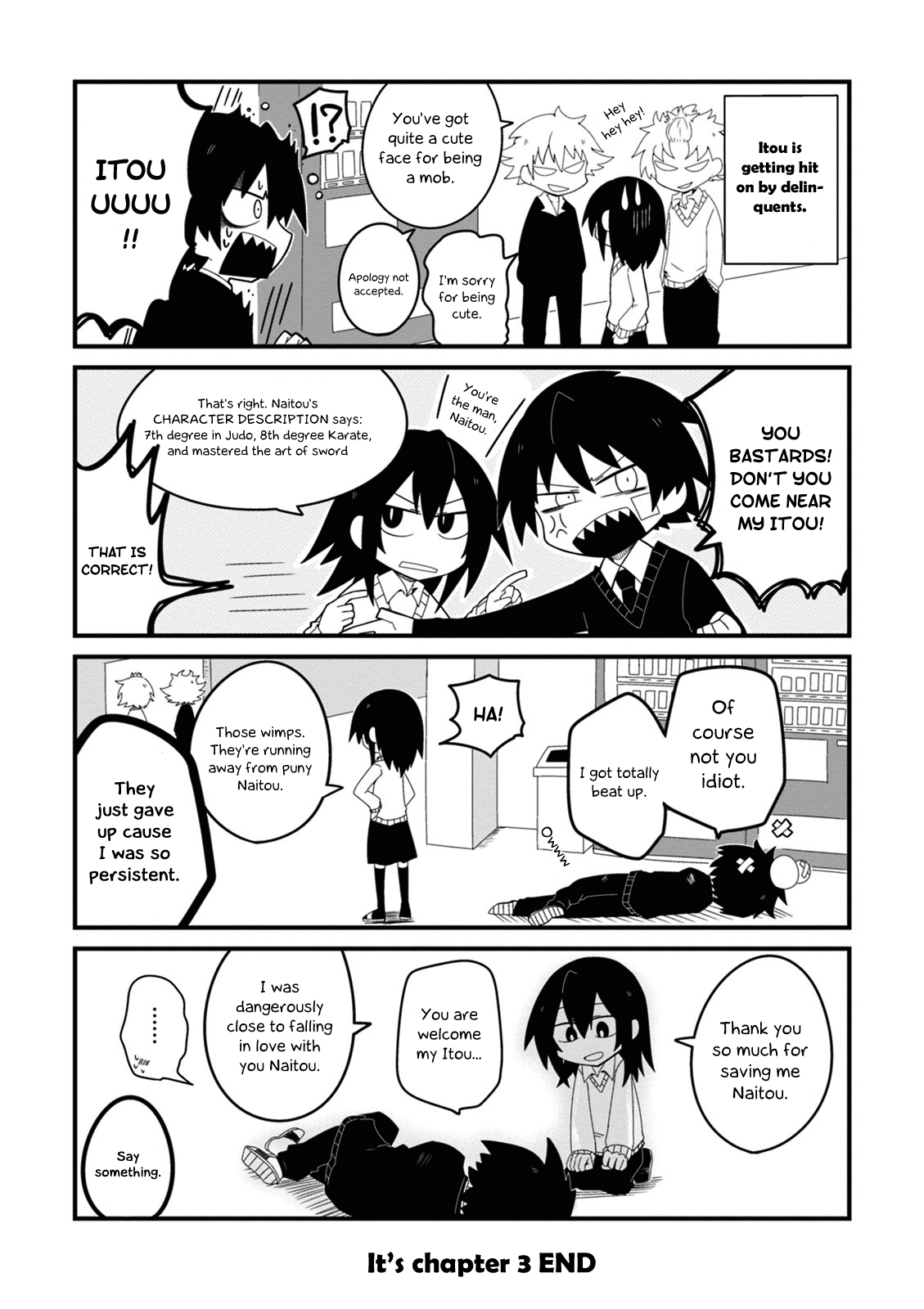 Why Naitou Chapter 3 page 18 - Chapter 3 : It's chapter 3