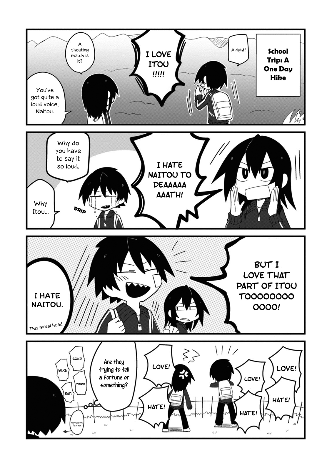 Why Naitou Chapter 3 page 4 - Chapter 3 : It's chapter 3
