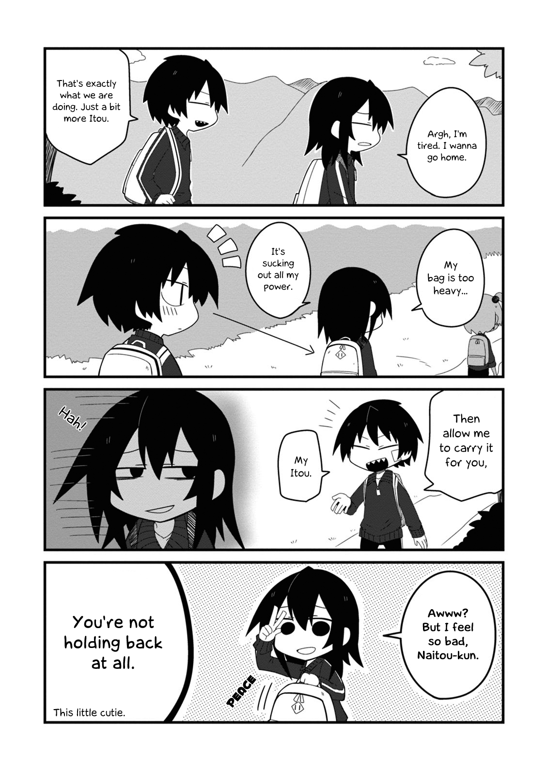 Why Naitou Chapter 3 page 5 - Chapter 3 : It's chapter 3