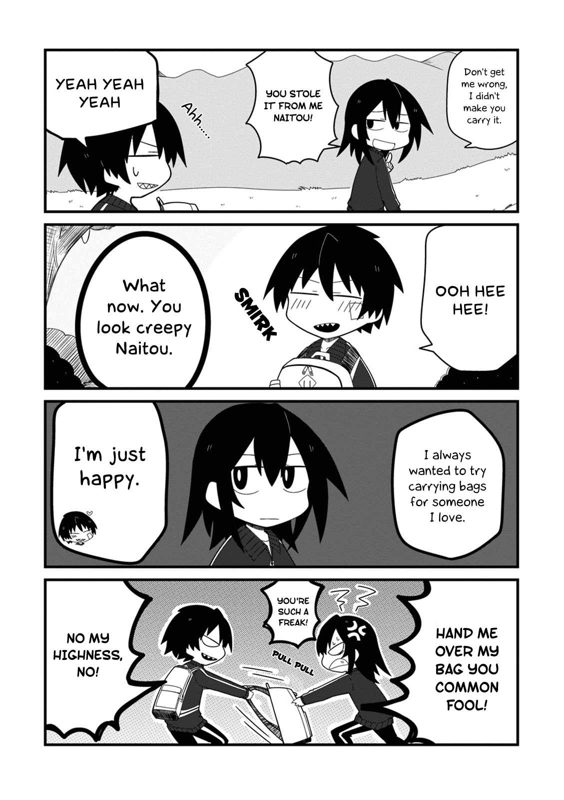 Why Naitou Chapter 3 page 6 - Chapter 3 : It's chapter 3