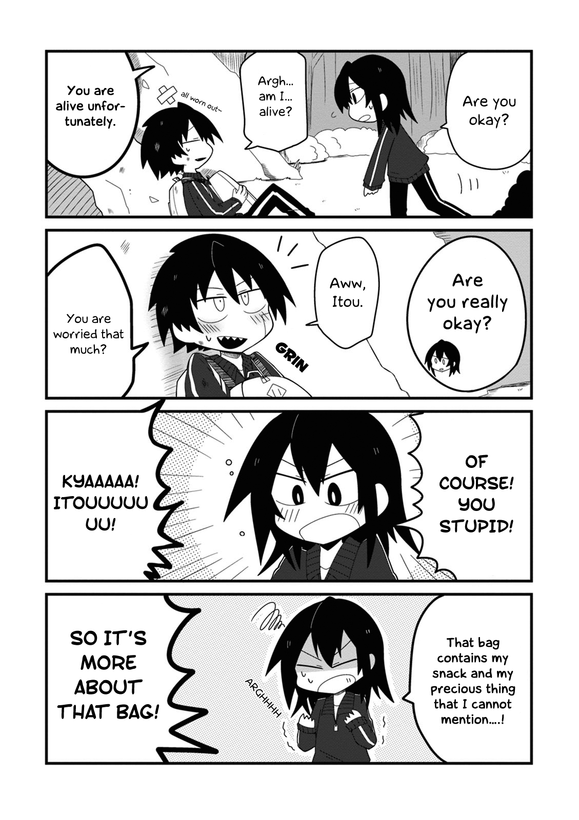 Why Naitou Chapter 3 page 8 - Chapter 3 : It's chapter 3
