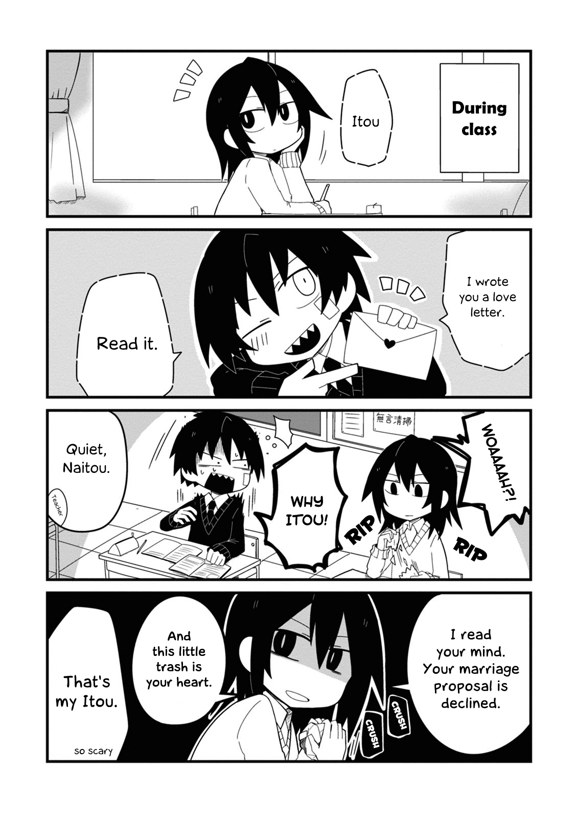 Why Naitou Chapter 3 page 9 - Chapter 3 : It's chapter 3