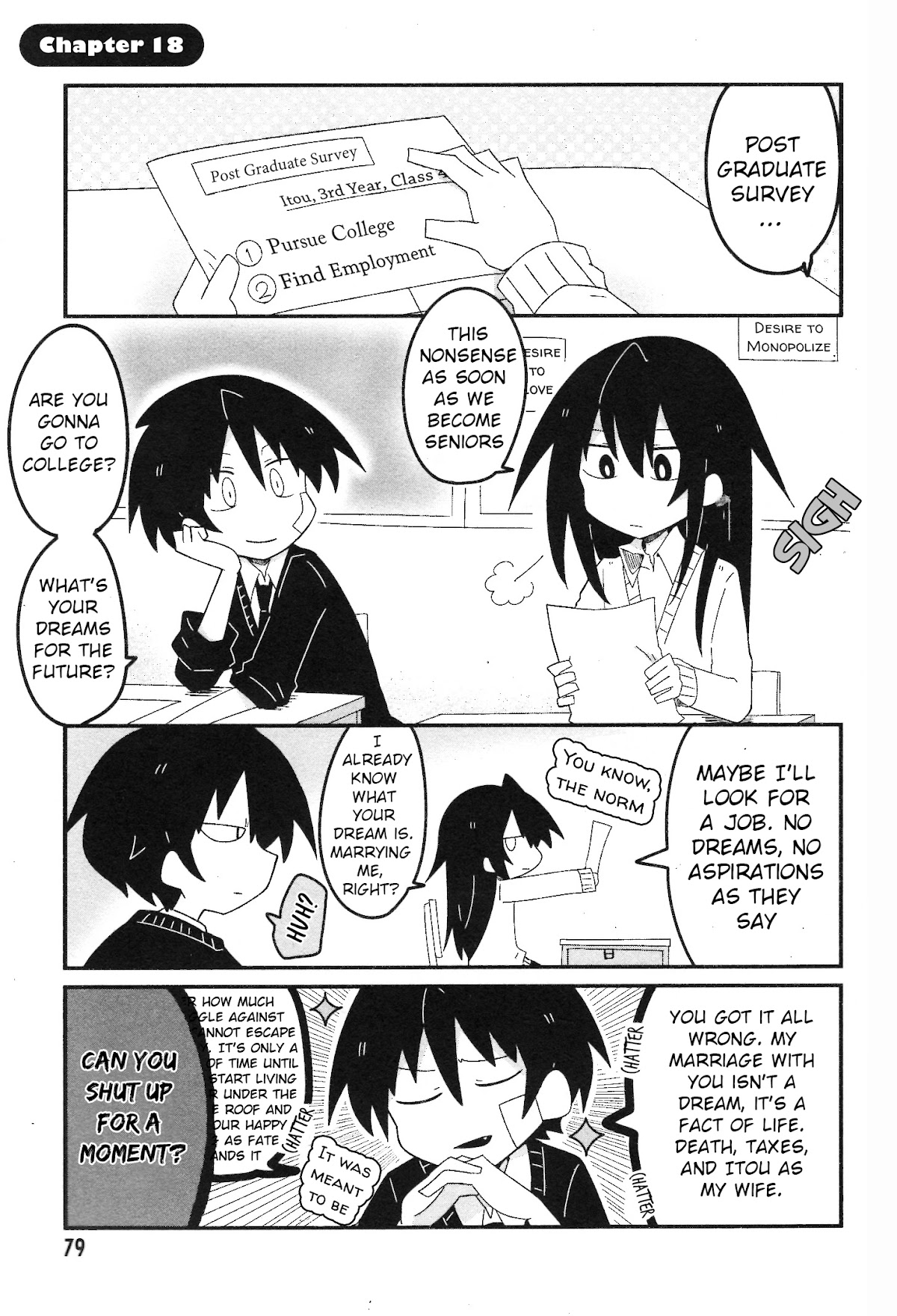 Why Naitou Chapter 31 page 1 - Chapter 31