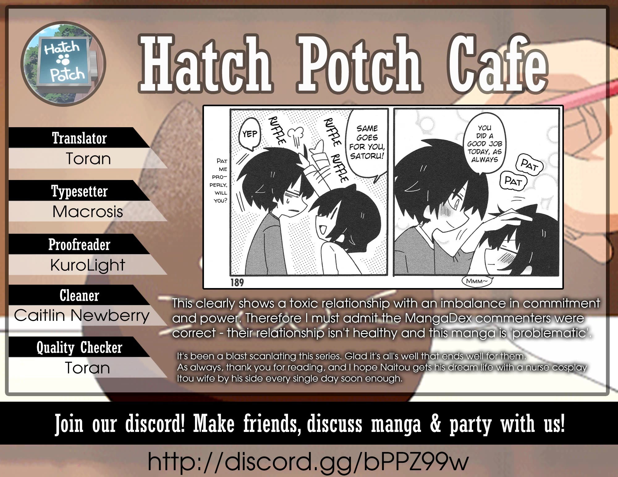 Why Naitou Chapter 33.3 page 14 - Chapter 33.3