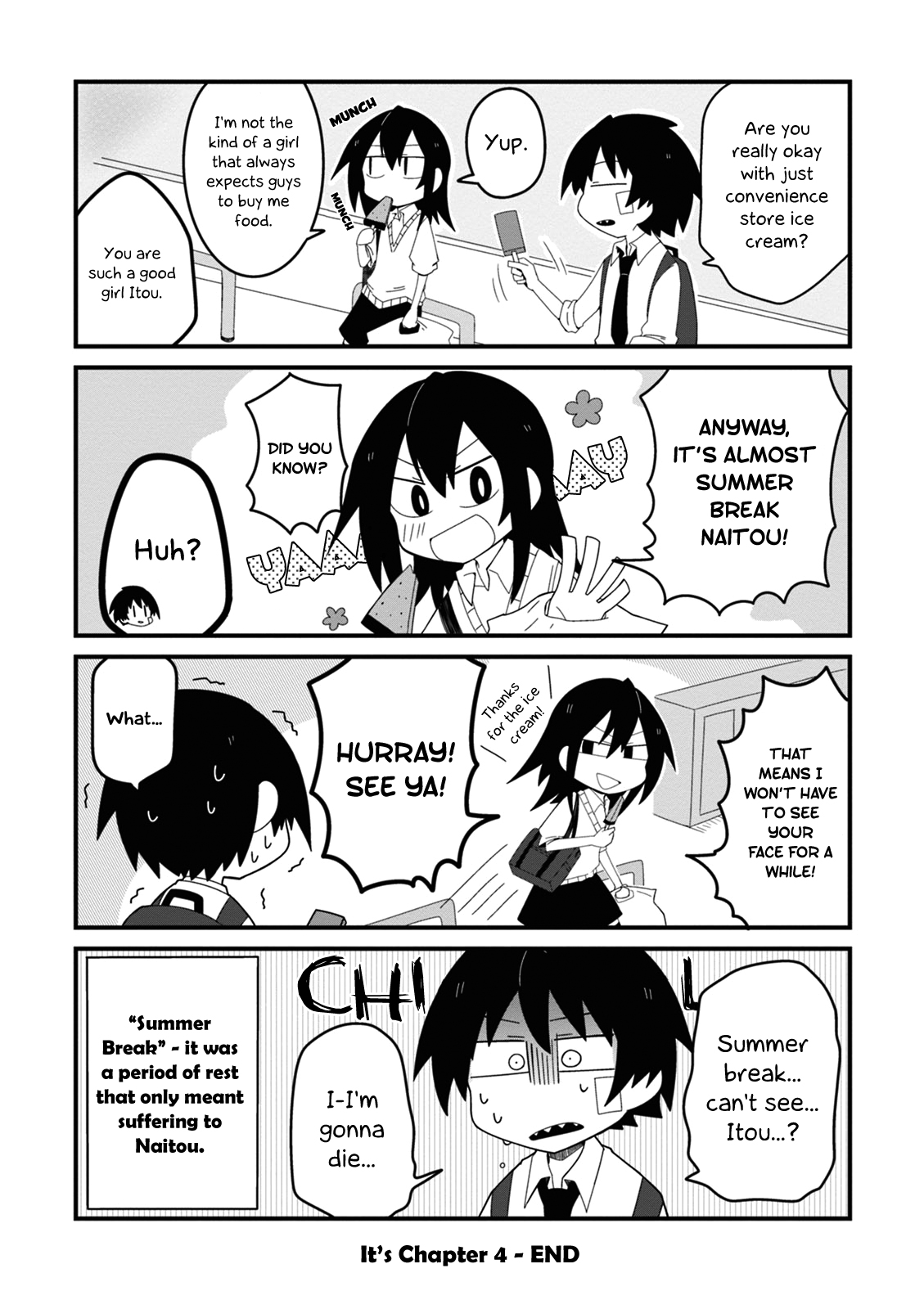 Why Naitou Chapter 4 page 12 - Chapter 4 : It's chapter 4