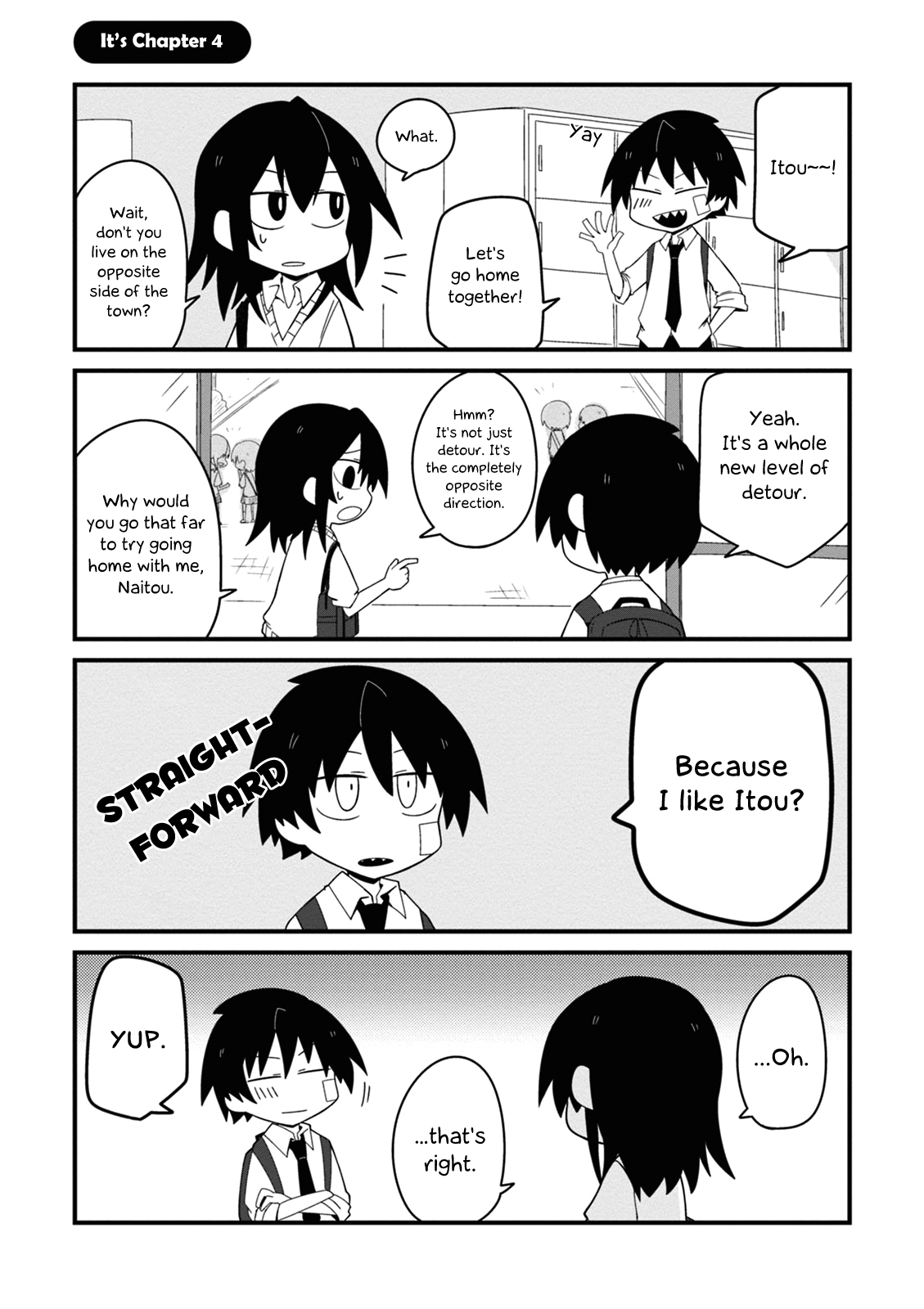 Why Naitou Chapter 4 page 3 - Chapter 4 : It's chapter 4