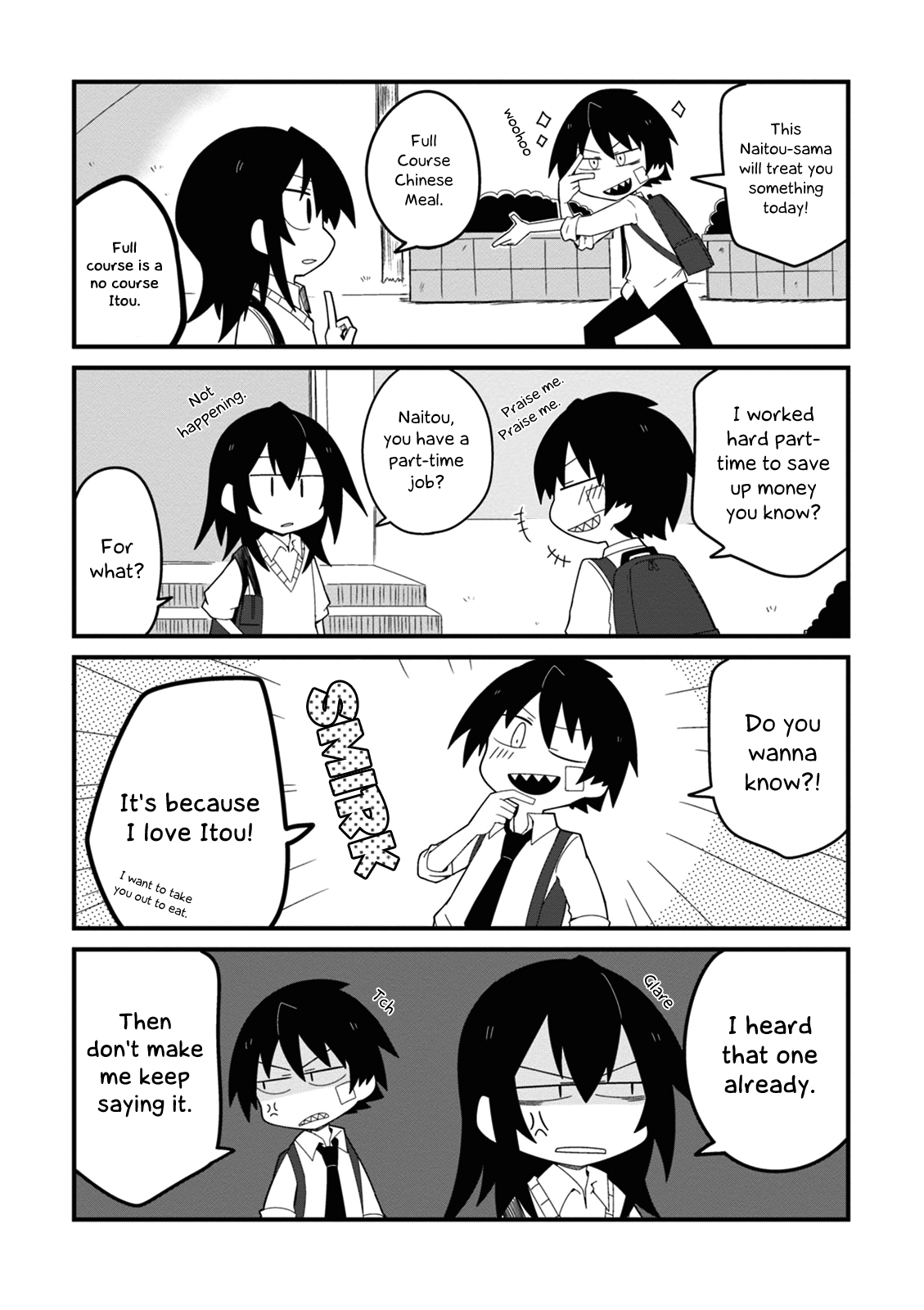 Why Naitou Chapter 4 page 4 - Chapter 4 : It's chapter 4