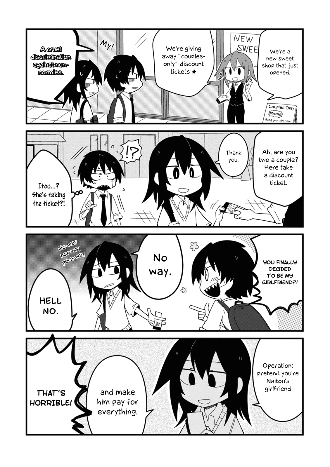 Why Naitou Chapter 4 page 6 - Chapter 4 : It's chapter 4
