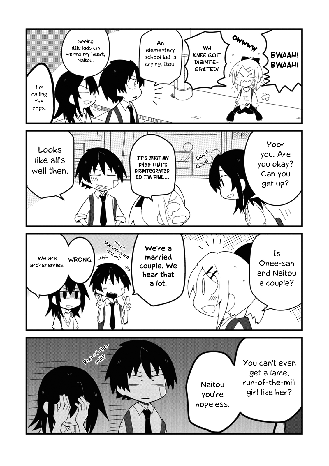 Why Naitou Chapter 4 page 8 - Chapter 4 : It's chapter 4
