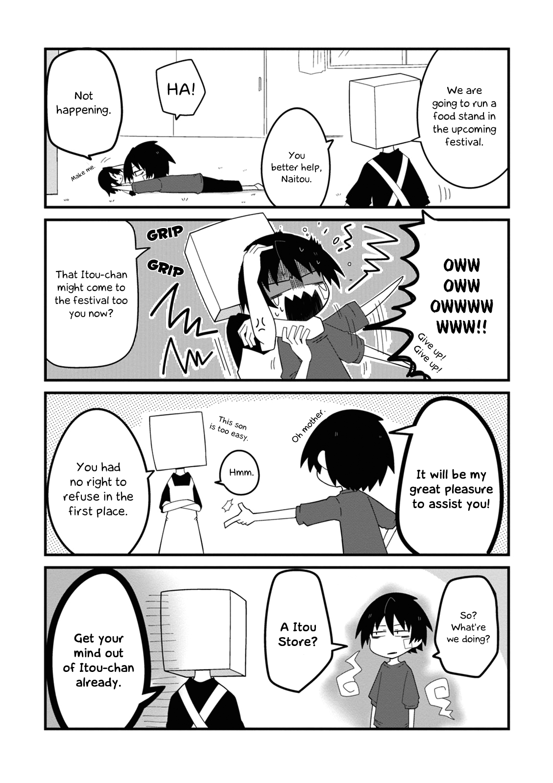 Why Naitou Chapter 5 page 5 - Chapter 5 : It's chapter 5