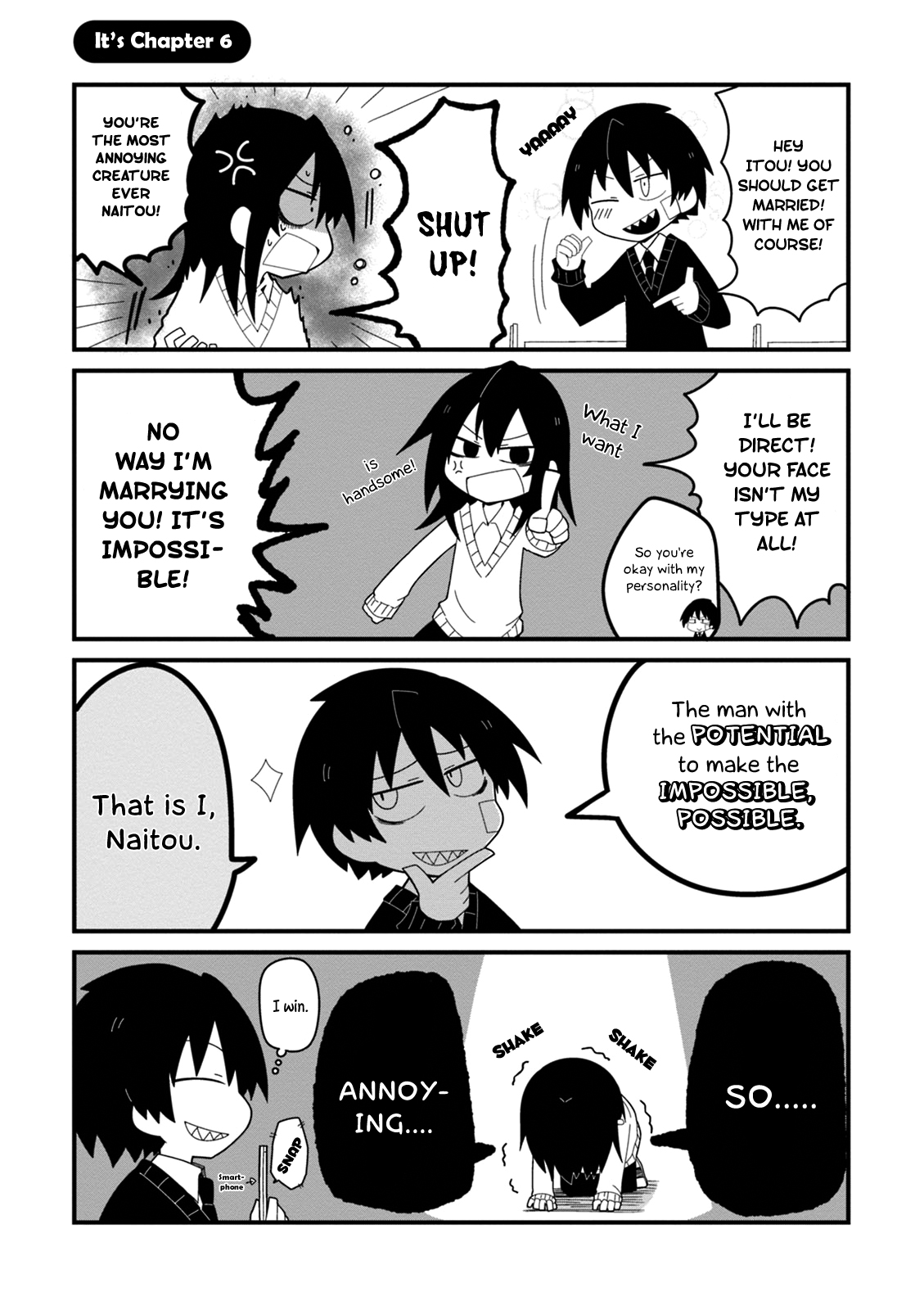 Why Naitou Chapter 6 page 3 - Chapter 6 : It's chapter 6